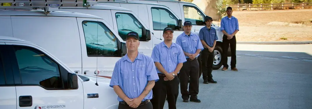 KIC Refrigeration crew ready for Mini Split Repair jobs across Columbia City